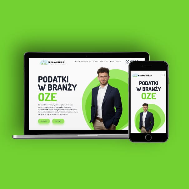 Tworzenie stron internetowych Poznań strona internetowa dla doradcy